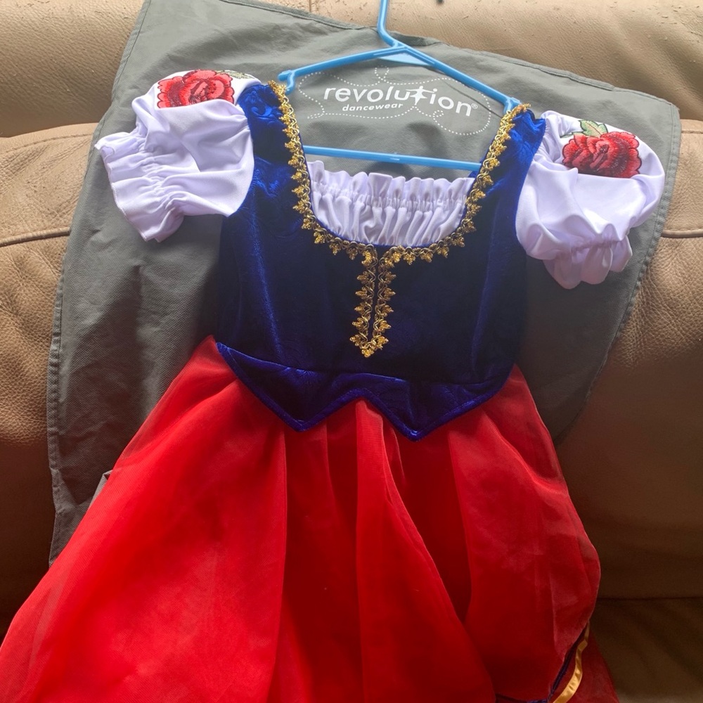 Russian doll dance costume.